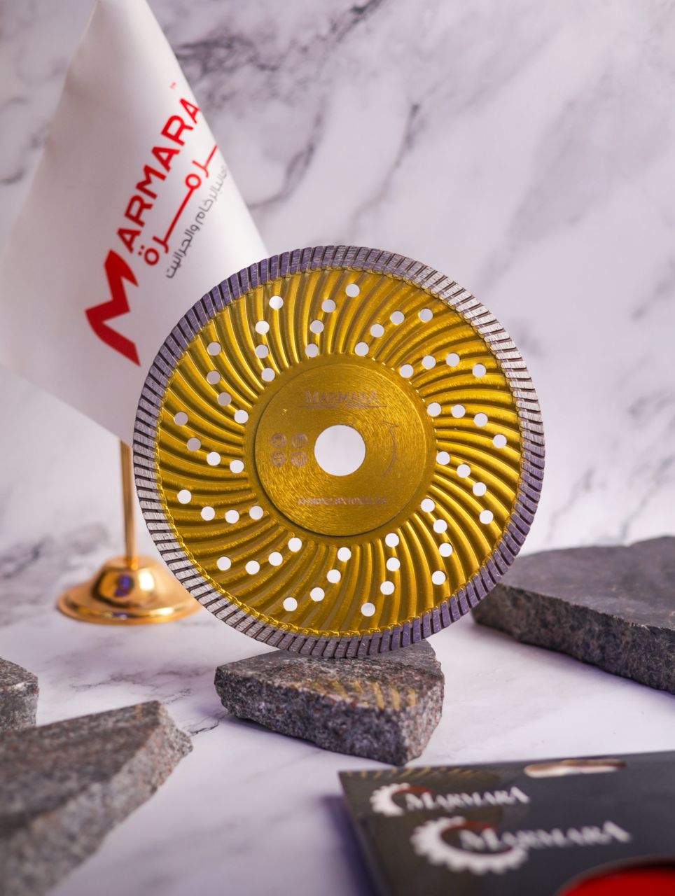 دسك قطع جرانيت (ذهبي)