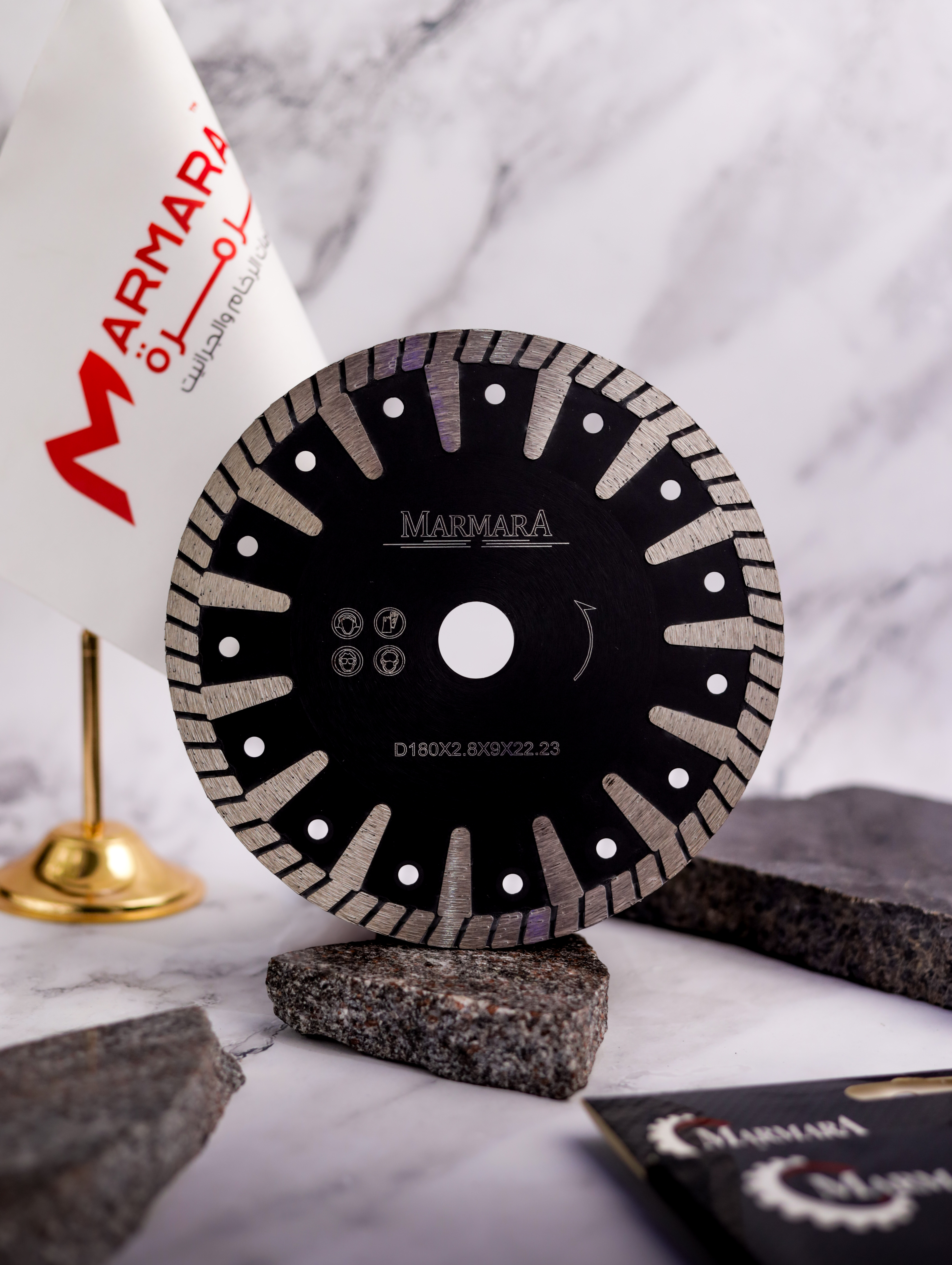 دسك قطع رخام (بذون فلانجة)